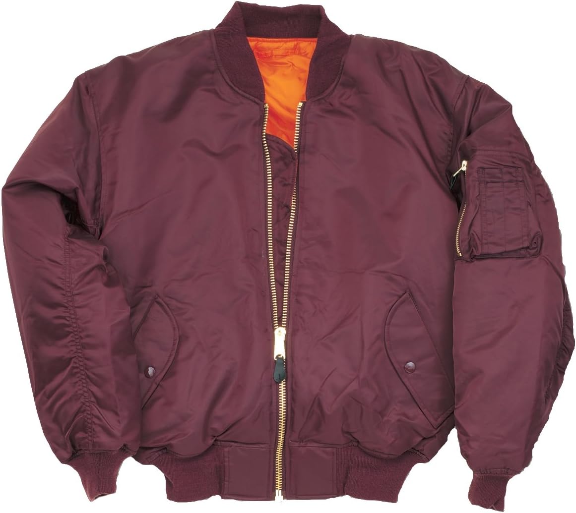 MA-1 Bomber Burgundy – Maverick